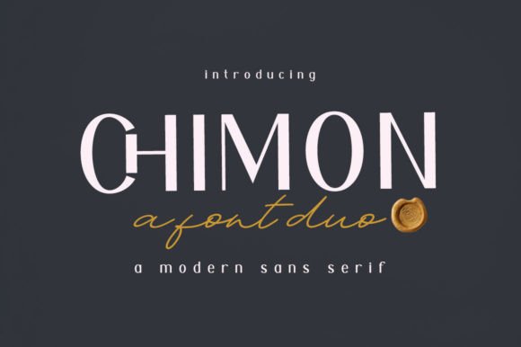Chimon Font Duo: A Brush Font for Authentic Creative Projects