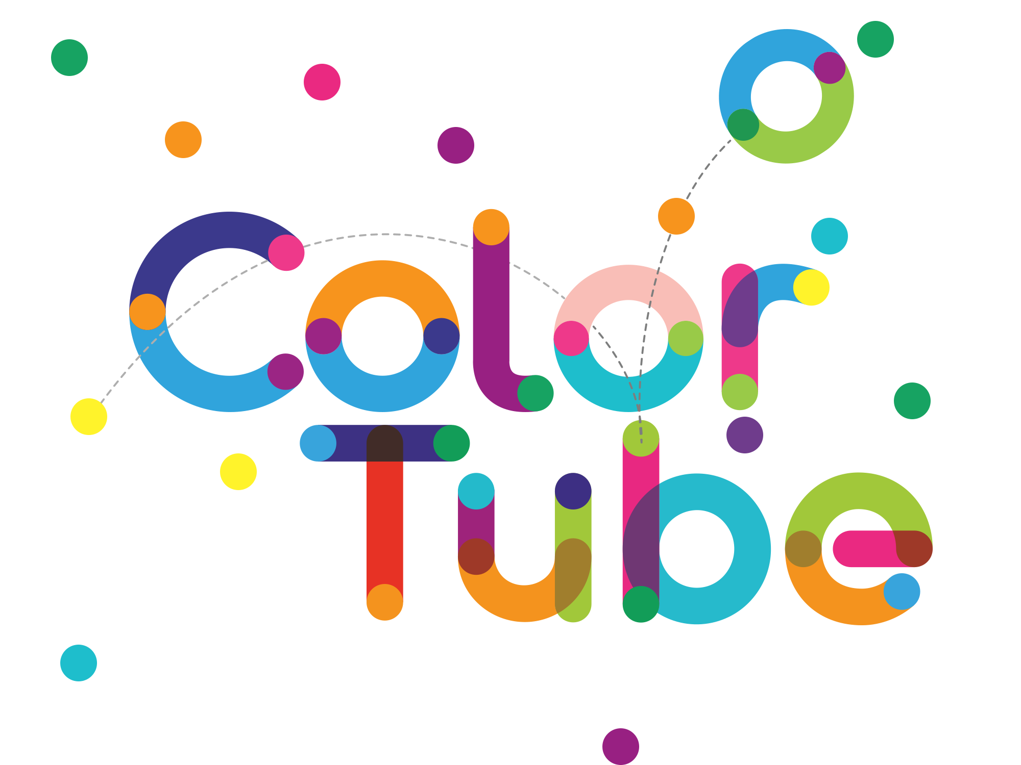 Color Tube Pro Font: A Playful Choice for Vibrant Projects