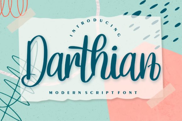 Darthian Font: Evaluating a Modern Handwritten Typeface for Your Creative Projects