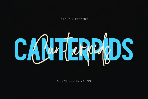 Evaluating the Canterpids Font Duo for Branded Design Projects