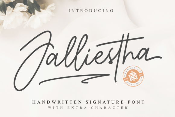 Jalliestha Font: The Handwritten Touch Your Brand Might Be Missing