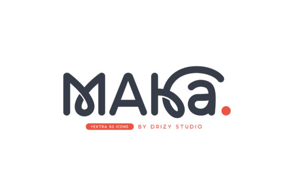 Maka Font: The Stylish Display Typeface for Bold Projects