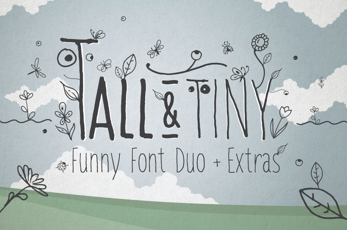 Playful Typography: Understanding the Versatility of the Tall Tiny Font Duo